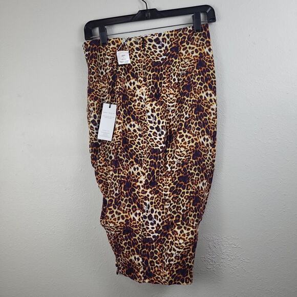 VDM The Label Swim+ Resort Womens Multicolor Drawstring Swim Skirt Size M - Picture 3 of 6